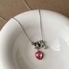 Long Tassel Necklace Water Droplet Star Shaped Heart-shaped Multi Pendant Sweet and Cool Fashionable Versatile Collarbone Chain