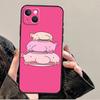 Cartoon Blobfish Phone Case For iPhone 17 Pro Max 17 Air 14 13 12 11 15 16 Pro Max mini 16 Plus 16e Cover