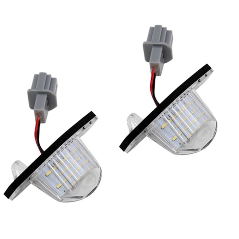 Honda License Plate Light for CR-V, FR-V, Jazz, Odyssey, Stream - Cross-Border Compatible