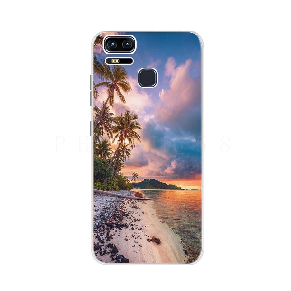 For Asus Zenfone 3 Zoom ZE553KL Case Zenfone Zoom S Z01HD Z01HDA Silicone Soft TPU Phone Back Cover Cases For Asus ZE553KL Funda