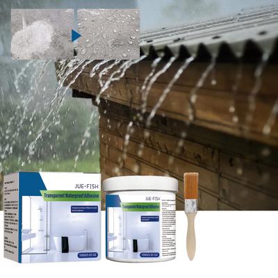 Transparent Waterproof Adhesive Transparent Waterproof Coating Bathroom Balcony Brick Free Roof Leak Proof Adhesive