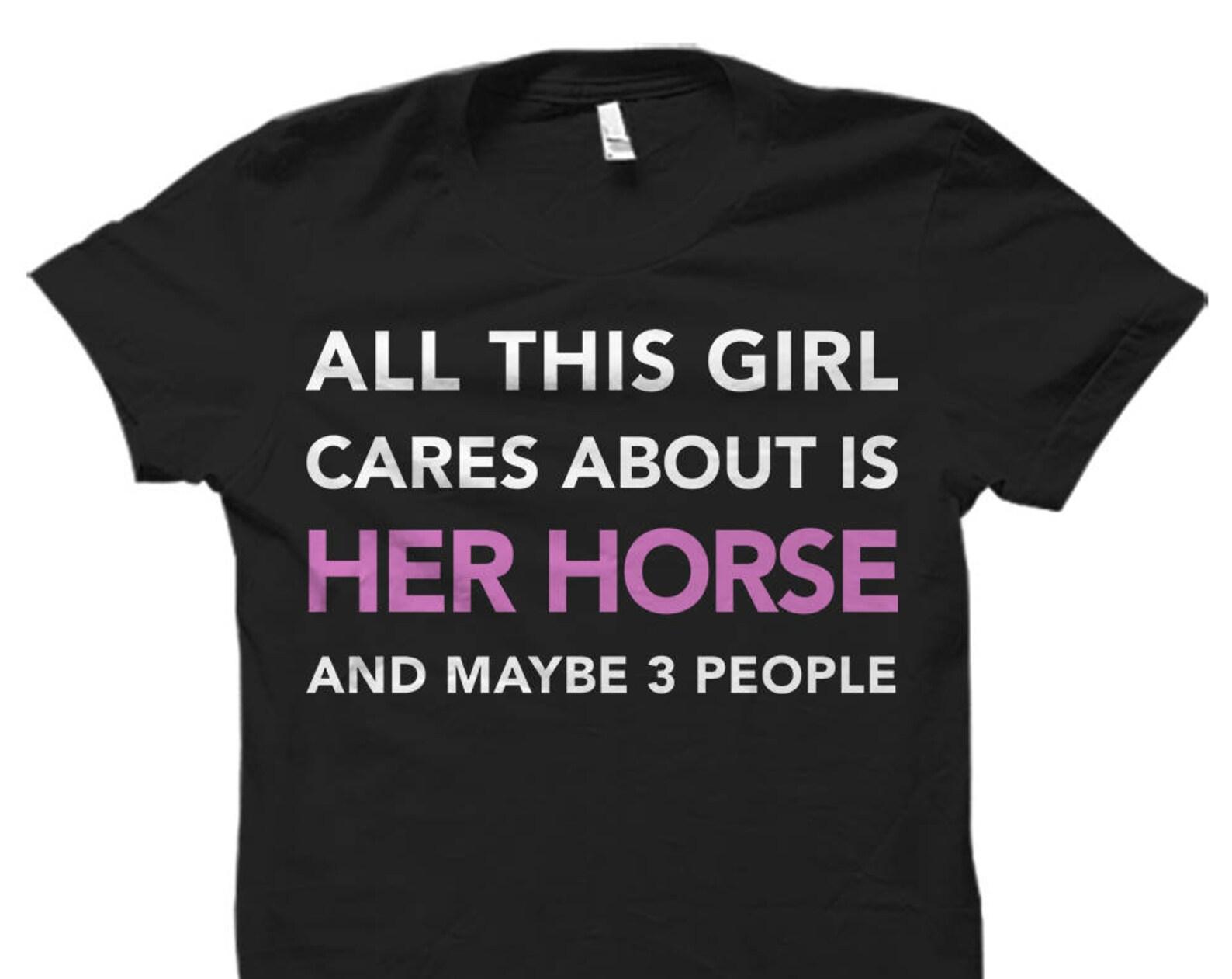 Horse Trainer Shirt. Horse Back Riding. Equestrian Shirts. Horse Shirts Horse riding shirt Farmer Girl Tee Country Girl Apparel Horse #OS614 S