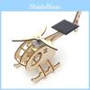 Educational Diy Solar-powered Helicopter Model For Kids 7-14 Years Old Customizable Wooden Material