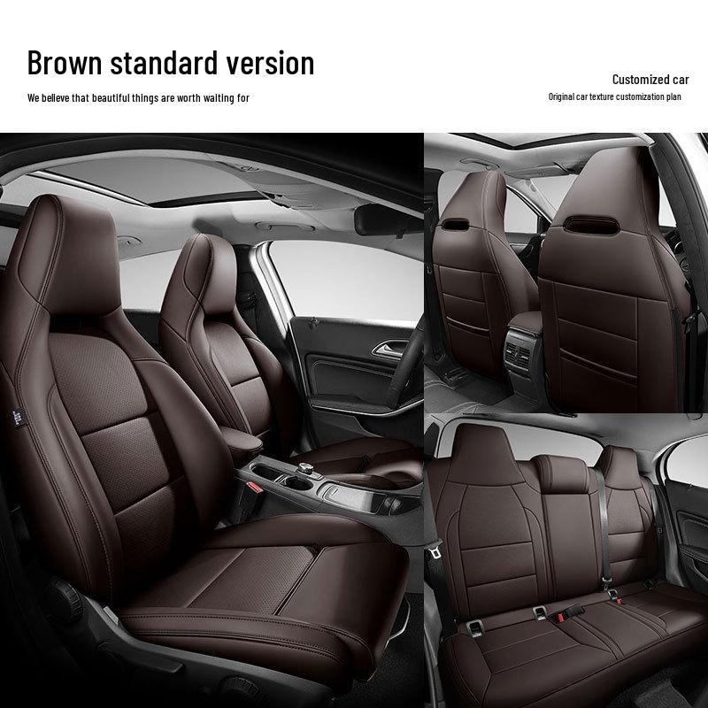 Genuine Leather Full Coverage Seat Cover for Buick Regal, Envision, LaCrosse, Encore, Excelle