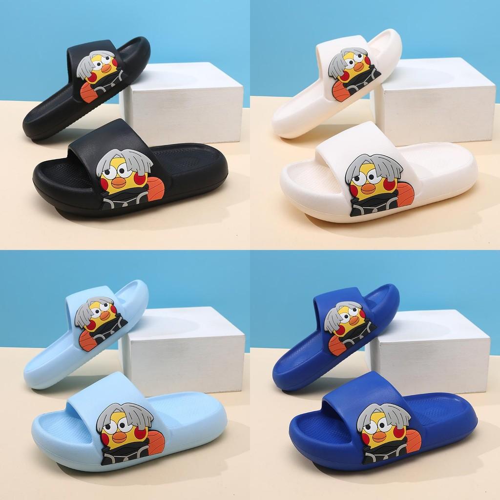 Adorable Childrens Cartoon Slippers Soft Eva Material For Ultimate Comfort Breathability And