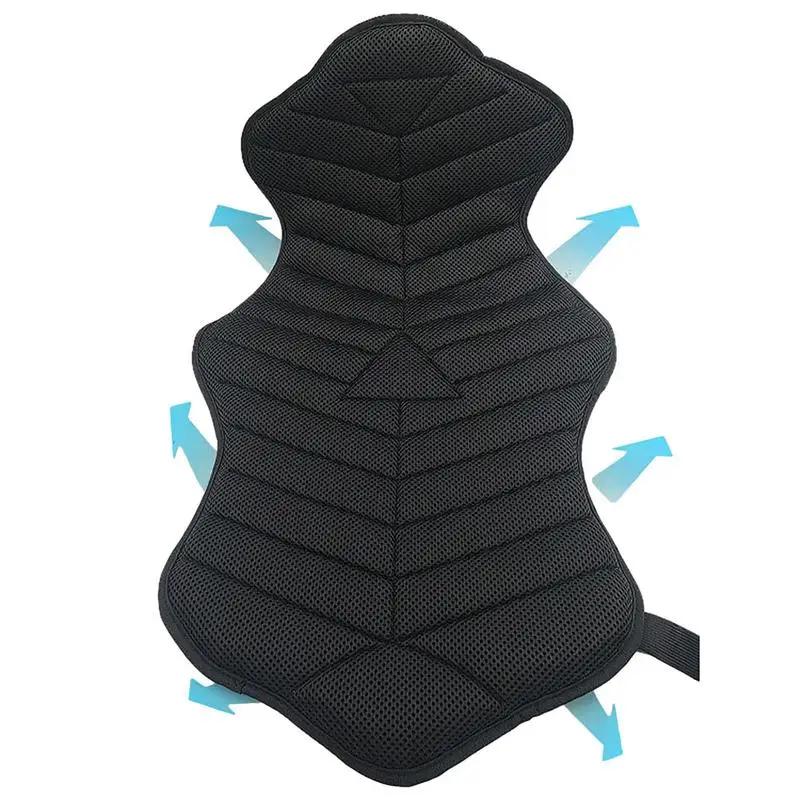 Motorcycle Seat Cushion Sunscreen Motorcycle Air Seat Pad Waterproof Breathable Double Seat Cushion For Riding Accessories