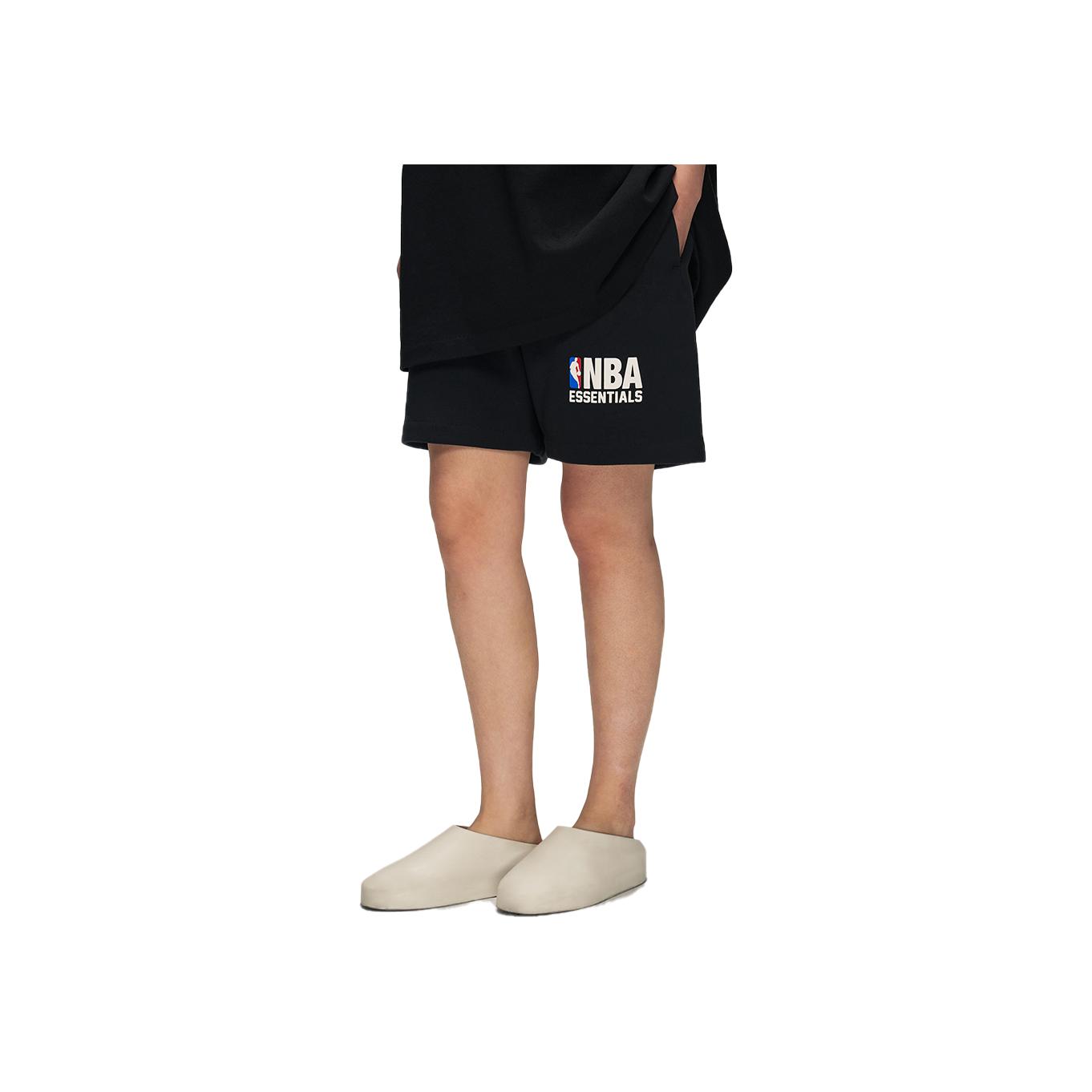 Fear of God Essentials Коллаборация NBA FW25 Классический крой Спортивные шорты Мужские шорты 160NB252001F L