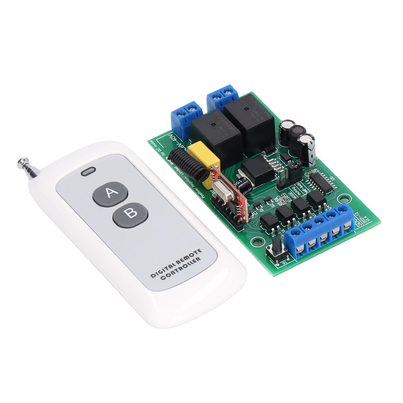 

Remote Control Module Motor CW CCW Rotation Controller Relay DC 6V‑40V for Door Pump
