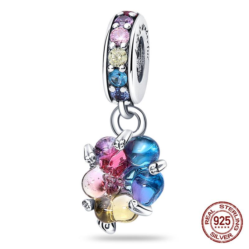 Marvel Disney Snow White Tree Elf Mickey 925 Silver Charms for DIY Jewelry Making Women Gift Bracelet