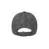 VARZAR VA Studded Vegan Leather Ball Cap Charcoal