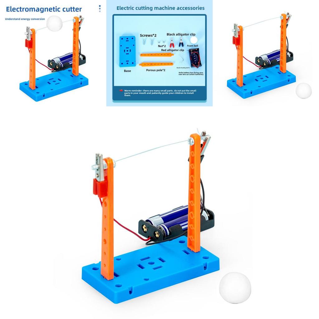 Science Diy Heat Cutting Machine Physics Experiment Kit For Kids Creative Learning