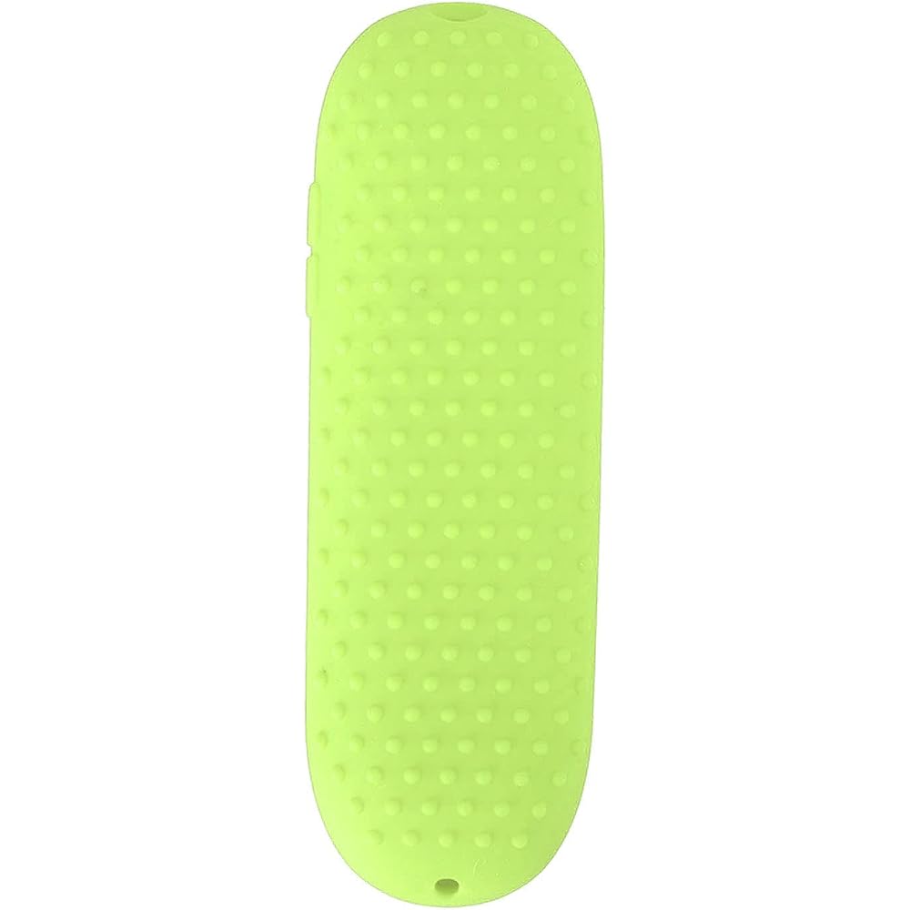Remote Control Cover, TV Remote Control Cover, Protective Cover, Silicone Case with TV Remote Control (Luminous Green)