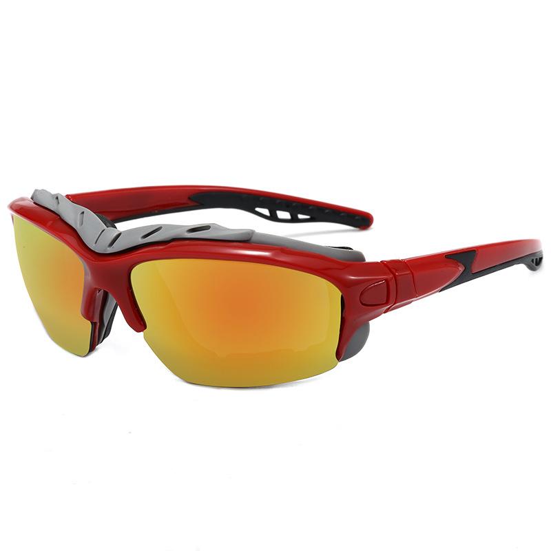European American Sunscreen Sunglasses Men's Patches Sponge Glasses Wholesale Sports Outdoor Cycling Windproof Riding
