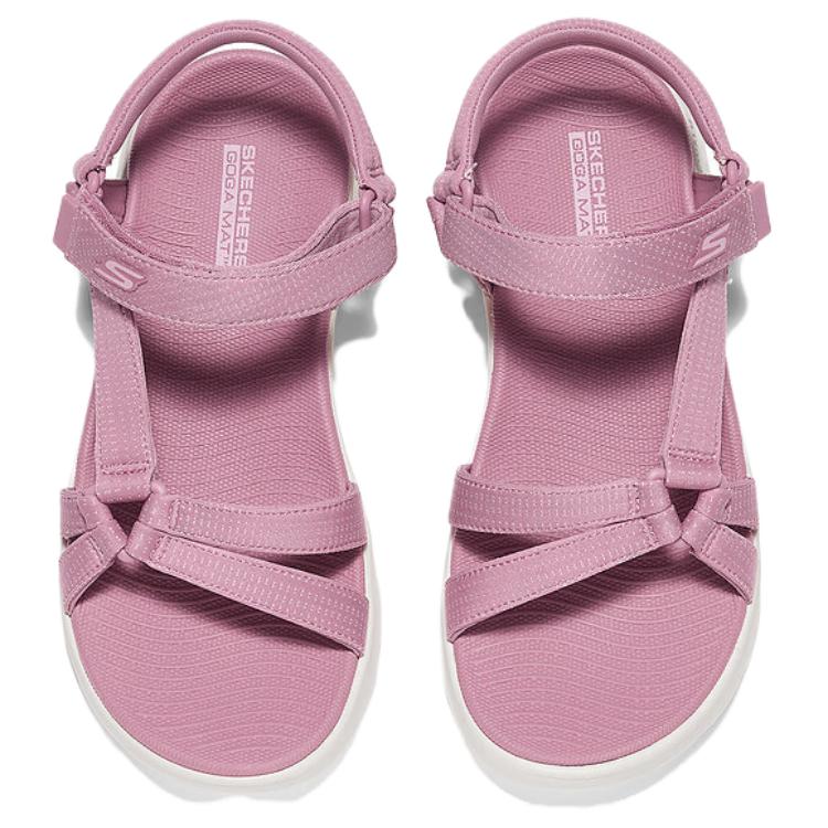 Skechers Sandali da Spiaggia Aperti Morbidi e Comodi Donna Sandali Rosa 141451-MVE
