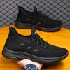 Slip-blocking Shoes Men's Dad Shoes Mesh Sports Breathable Men's Shoes Spring and Autumn Soft Sole Comfortable and Lightweight Sports Casual Shoes