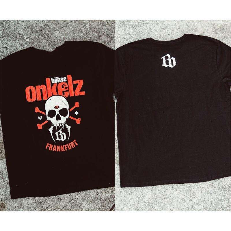 Böhse Onkelz Wereldtournee Merchandise T-shirt Je Zoekt Ruzie T-shirt Oversized Y2k Casual Katoen Heren Dames T-shirts Tops Vrouwelijke Mannen Kleding