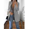 Blazers Coats for Women Elegant Casual Clothing Autumn Winter Shoulder Pads Business Suit Vintage Ladies Jackets Fashion