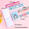 June 1 Six-Piece Cute Stationery Set for Kids, Perfect Back-to-School Gift for Elementary Students