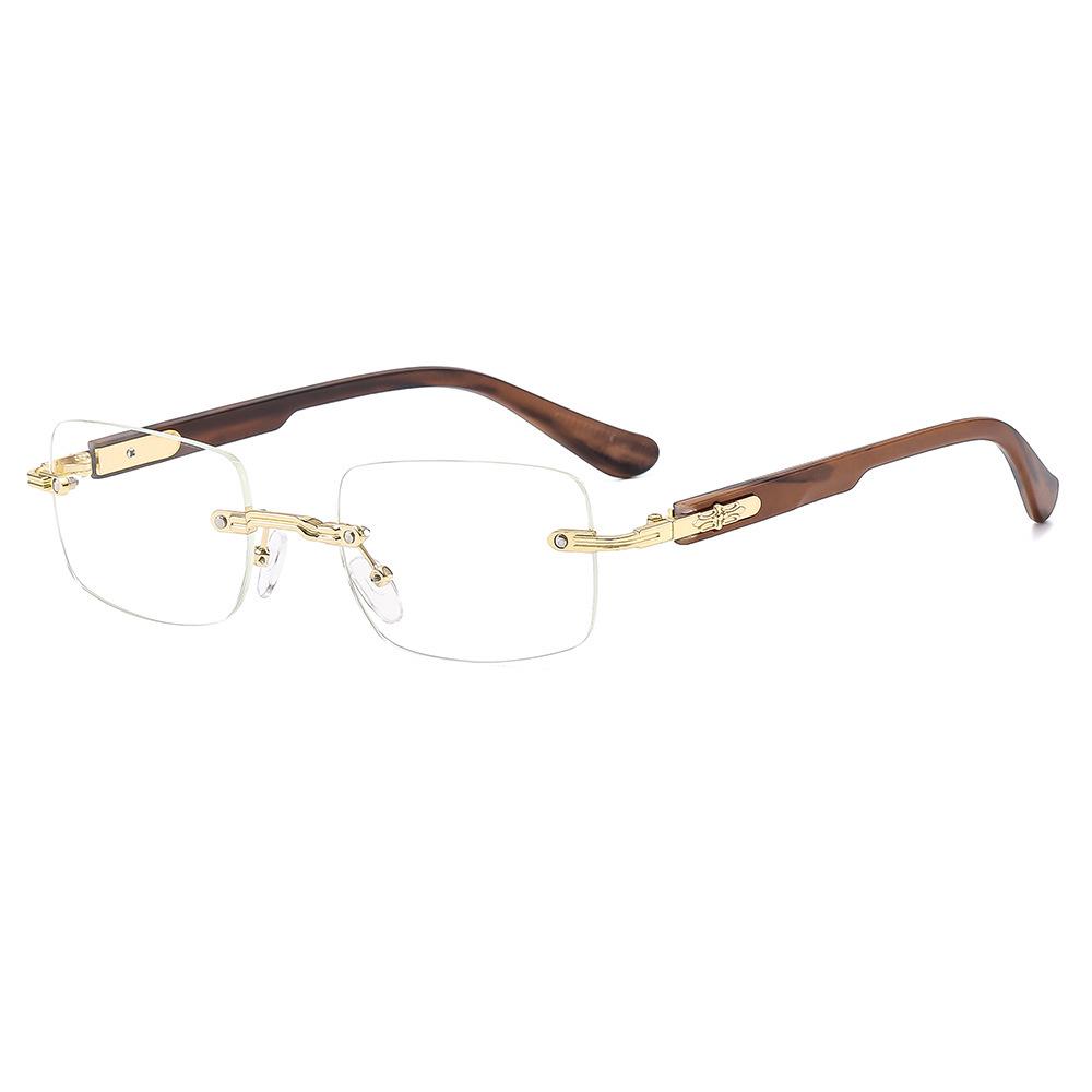 Japanese & Korean Retro Prescription Eyeglass Frames for Men & Women - Trendy Literary Style with Plain or Custom Lenses