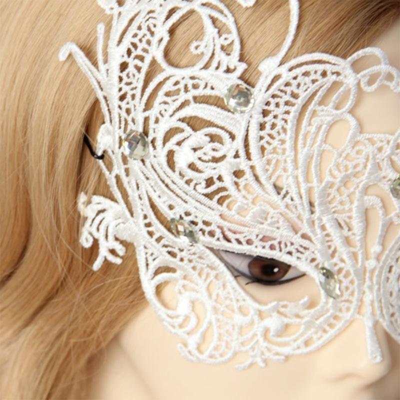 Masquerade Mask for Women, Sexy Lace Eyemask for Halloween Masquerade Carnivals Party, Proms, Dinner Party, Wedding