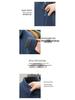 Hengyuanxiang Men's Thick Fleece Zip-Up Cardigan Jacket, Solid Color, Stand Collar, Autumn-Winter.
