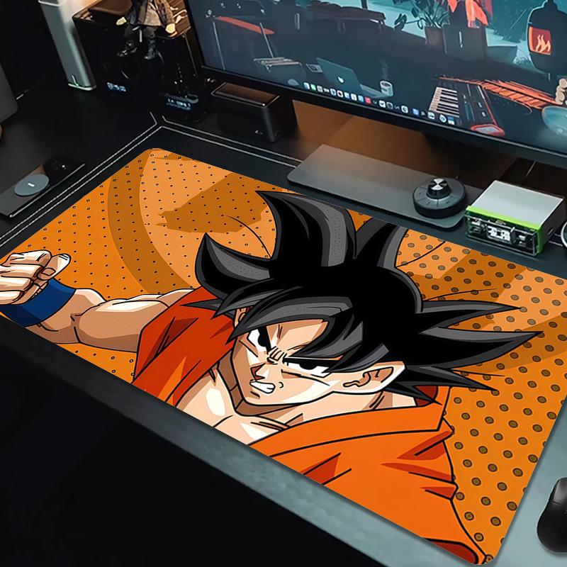 Dragon Ball Print Cushion Non-slip Laptop Tablet Big Mousepad XXL Mat Mini PC Playmat With Lock edge