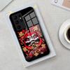 Daruma Phone Case For Samsung S25 Edge Ultra 23 22 21 20 Ultra Plus S24 Fe A54 53 25 Glass Cover