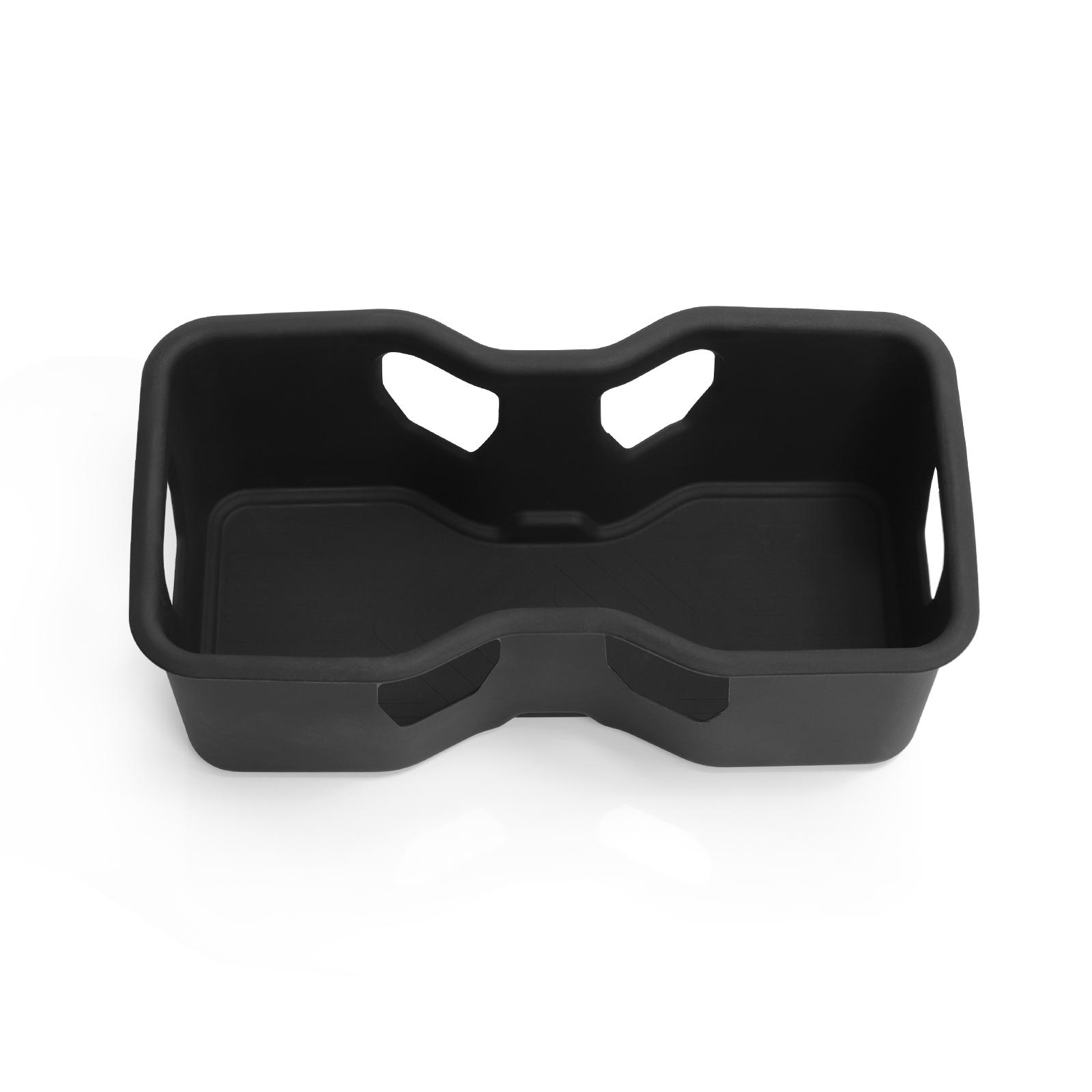 

для RIVIAN R1T R1S Подстаканник второго ряда Ящик для хранения Амортизирующий Центральный подлокотник Подставка для стаканов Силикон