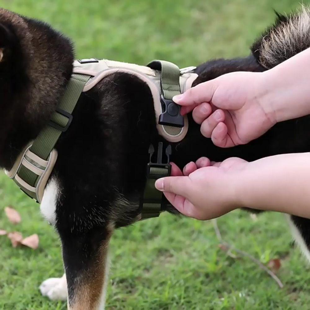Reflective Dog Chest Strap Adjustable No-Pull Chest Strap Dogs Accessories  Outdoor Use