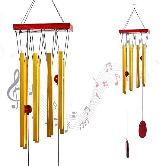 Wind Chimes for Bedroom, Hall, and Living Room – Home Décor Items for Positive Energy, Wall Decoration, and Housewarming Gifts