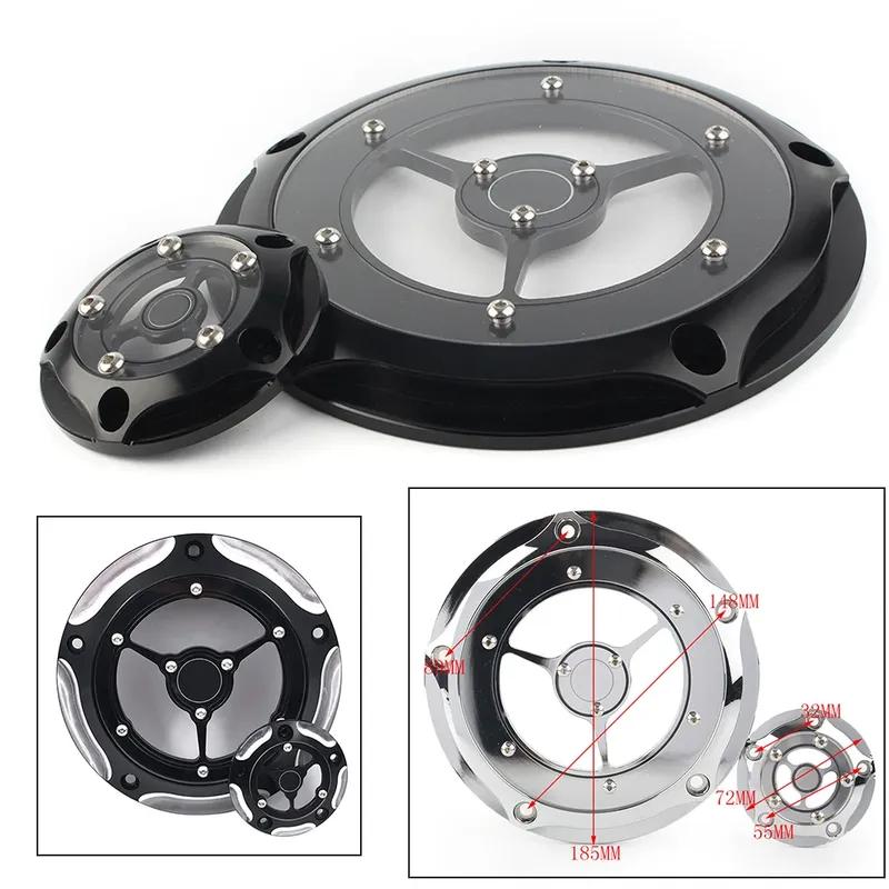 For Harley Road King Electra Glide Softail FXS FXDL FXDC FLHRS Chrome RSD Motorcycle Derby Timing Timer Cover Accessories