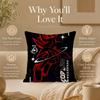 Character S-Shadow The HedgehogS Cushion Cover Double-Sided Printed Pillow Cover Hypoallergenic Dust-Mite Proof