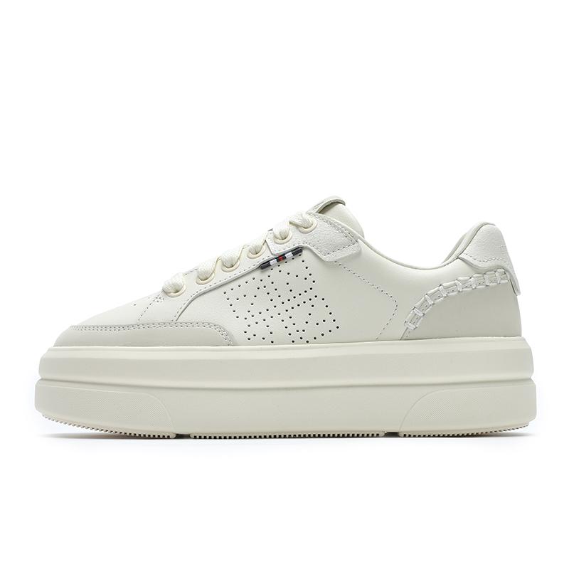 New FILA VICTORIA Skateboard Shoes Women's Antique White Color F12W431205FAW