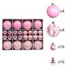 Decorazioni Albero di Natale Palline Sferiche Set Palline da Appendere Ornamenti Decorazione Campanella