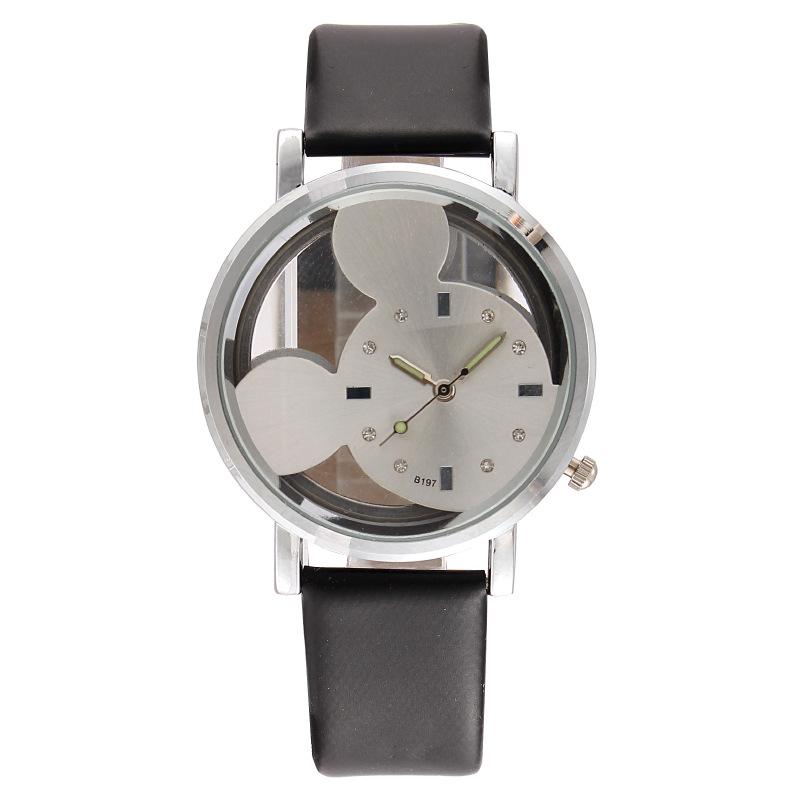 Cartoon Hollow Fashion Women's Watch Women's Watch Belt Watch Quartz Watch