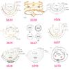 Criativo Mulher Menina Novo Vintage Boêmio Joias Acessórios Pulseiras Bangles Conjunto Lua Flor Contas Charmoso Quente Senhora