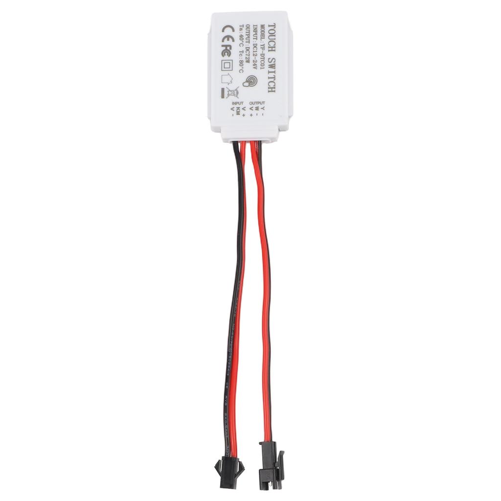 LED Mirror Light Touch Sensor Switch DC 12V 5A 60W Single Button Control Device