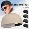 Casquette Docker Vintage pour Homme Chapeau sans Bord Casquette Skullcap Séchage Rapide Réglable Hip Hop Chapeau de Propriétaire Unisex Skullies Bonnet Casquette Melon