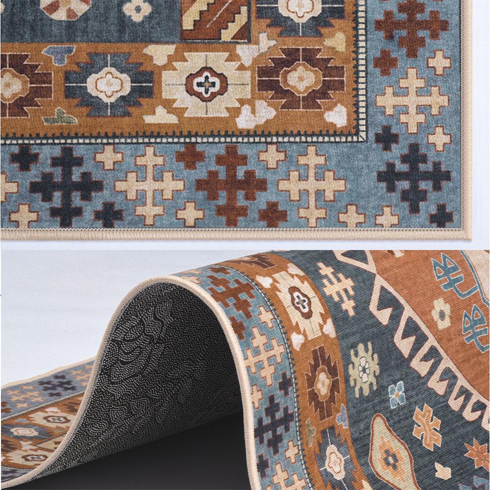 Persian Retro Large Living Room Carpet Boho Decoration Home Sofa Area Rugs 200X300 Cm Hall Coffee Tables Easy Clean Floor Mats