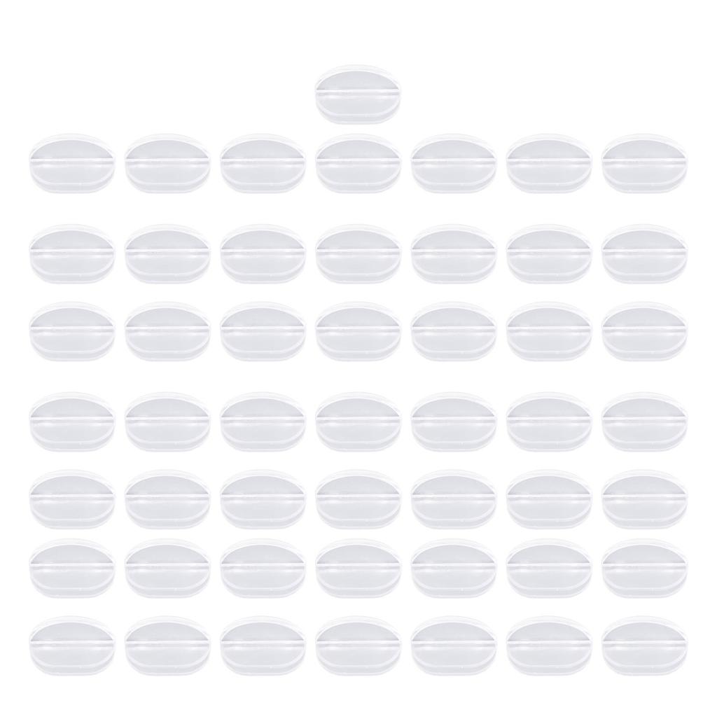 50PCS Game Card Stand Transparent Plastic Multifunctional Paper Board Card Stand for Handcraft