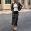 TIFICY Gonne Estive Primaverili Casual da Donna a Pois