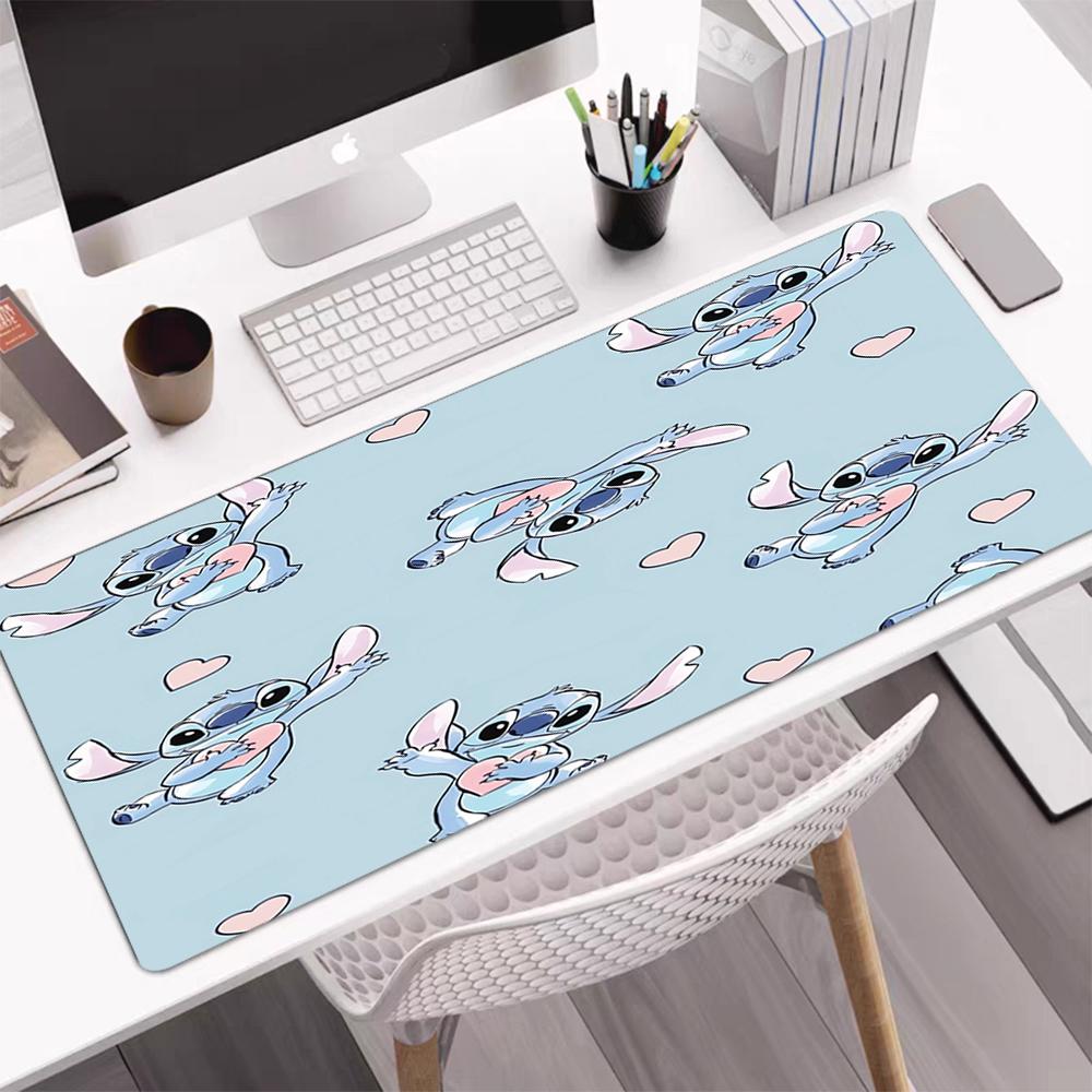 Stitch Theme Mouse Pad, Non Slip Rubber Base, Multifunctional Office & Home Decor, Perfect for Workspace Personalization.