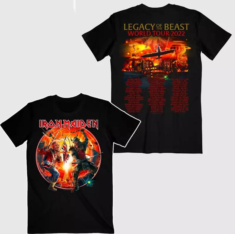 Iron Maiden Legacy of the Beast World Tour 2022 Shirt, Iron Maiden Heavy Metal