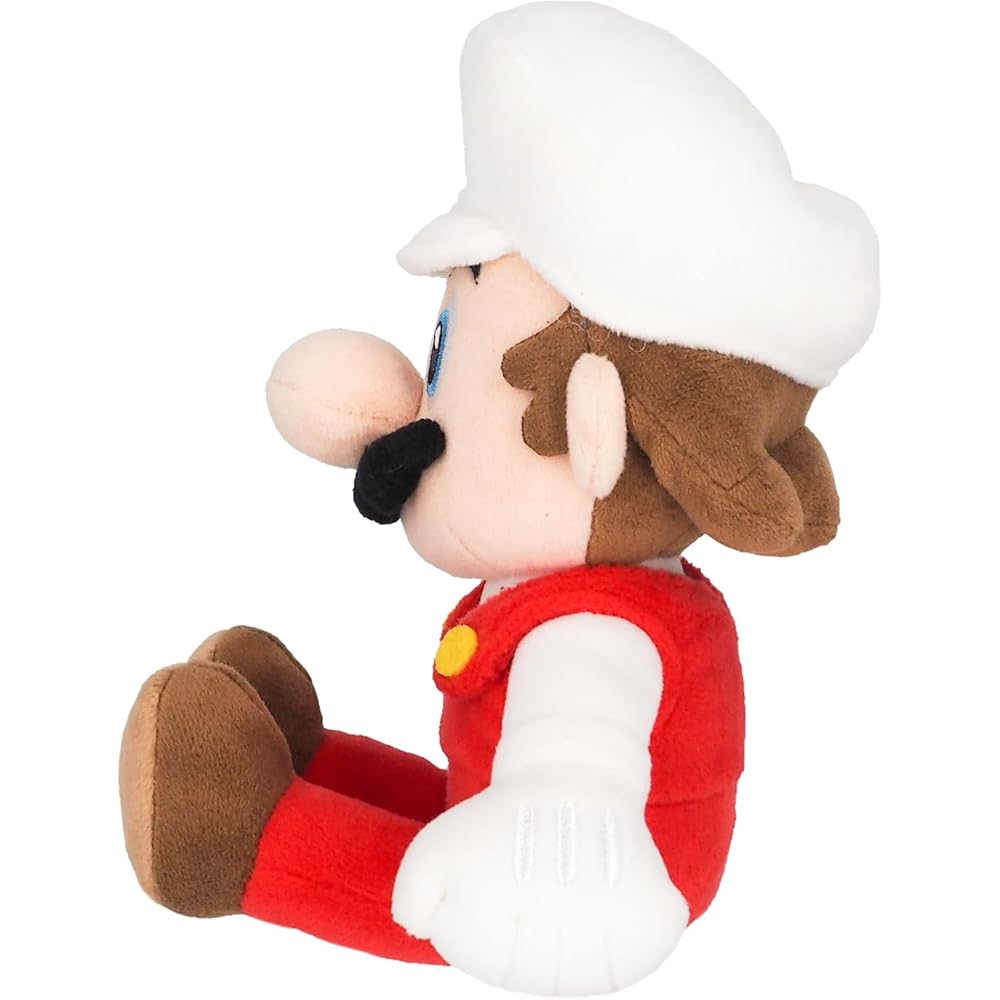 Sanei Boeki Super Mario All Star Collection Fire Mario Plush Toy 24cm