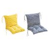 High Back Chair Cushion Geometric Print Rocking Chair Cushion Seat And Back Cushion with Straps for Outdoor Patio Chair