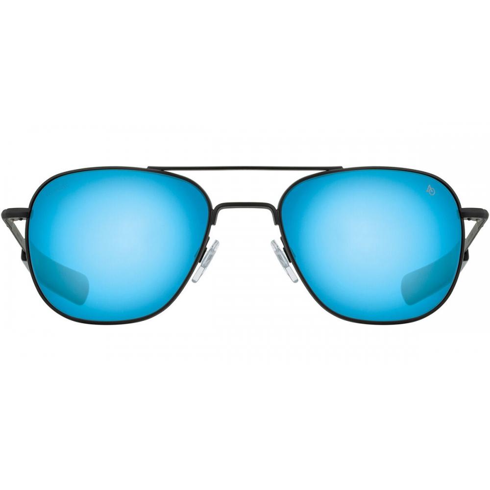 American Optical Pilot Polarized Sunglasses 3bmnp Black/52-20-140