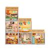 Children's DIY Handmade Cottage Light Building Block Scene 3D Puzzle Children's Educational Assembly Toy Gift