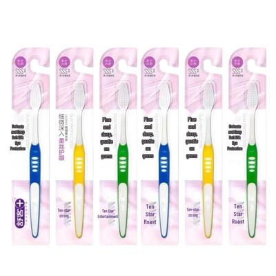 Shuke Elastic Gum Protection Toothbrush 6-Pack