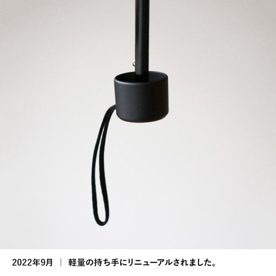 Komiya Shoten Lightweight Folding Umbrella for Durable Strong Wind Super Easy 60cm Windproof, Men, Fiberglass, Windproof, Resistant, Lightweight,