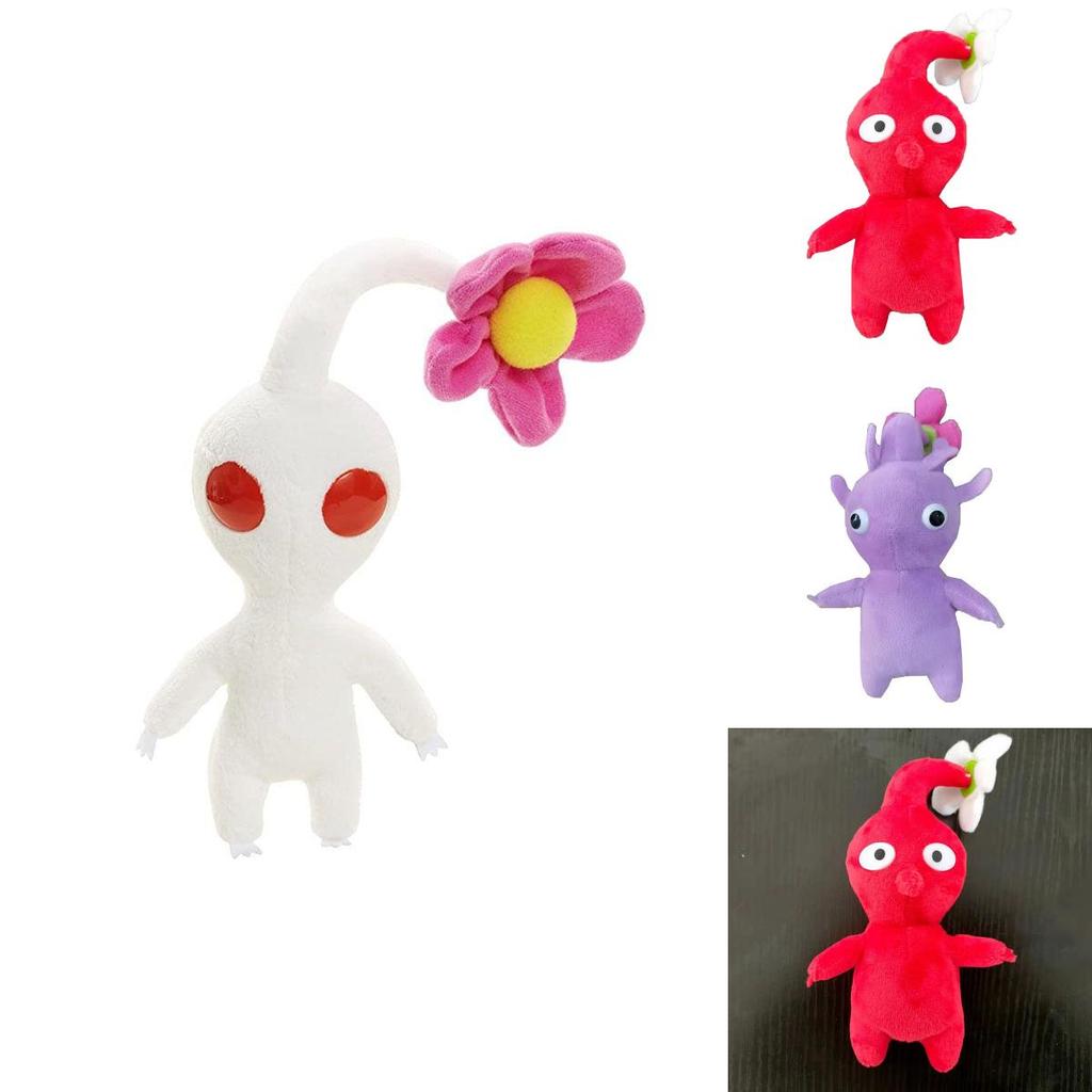 Encantador Peluche del Juego Pikmin 15 cm Delicada Muñeca Suave Rellena Para Coleccionistas